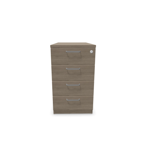 Контейнер с четири чекмеджета Easy Space 4D, 430х800х740мм, ПДЧ 18 мм, дъб Виченца 1