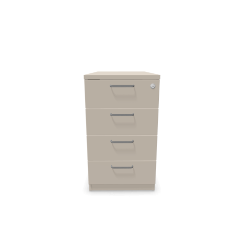 Контейнер с четири чекмеджета Easy Space 4D, 430х800х740мм, ПДЧ 18 мм, кашмир 1