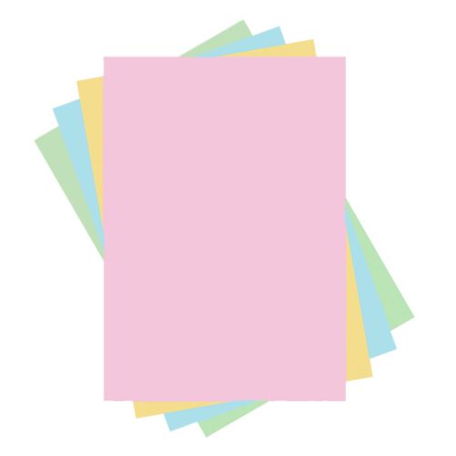 Копирен картон Artist Color, A4, 160 г, микс 5 пастелни цвята, пакет 200 л. — Joya.bg 1