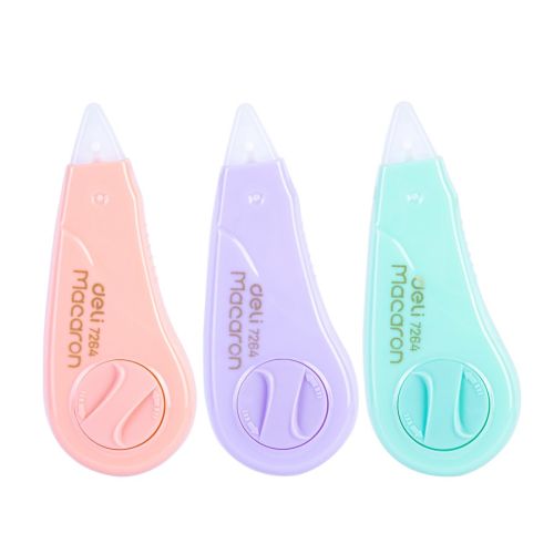 Коректор лента Deli Macaron E7264, 5 мм х 5 м — Joya.bg 1
