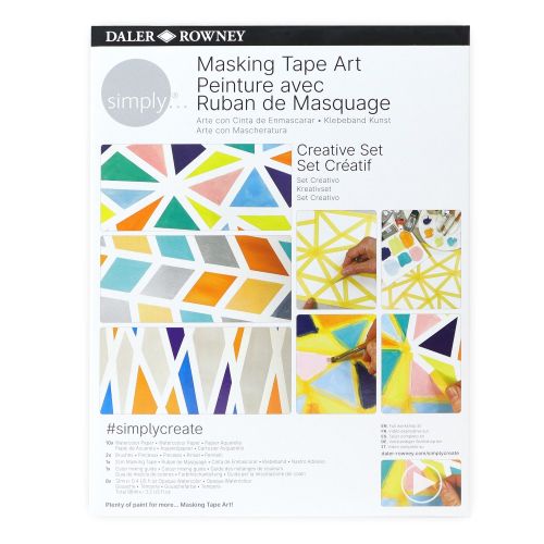 Креативен комплект DALER-ROWNEY Creative Set Masking Tape Art, 22 части — Joya.bg 1