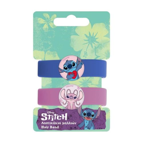 Ластици за коса Diakakis LILO &amp; STITCH, комплект от 2 бр. цвята — Joya.bg 1