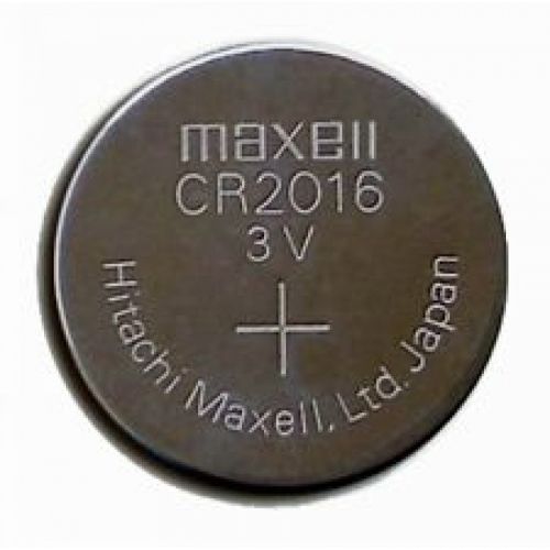 Литиева батерия Maxell, бутонна, CR2016, 3 V, за калкулатори, часовници и др., блистер 1 бр. — Joya.bg