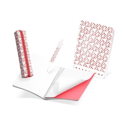 Луксозен комплект за подарък PIGNA Monocromo с бележник, несесер и химикалка — Joya.bg 1