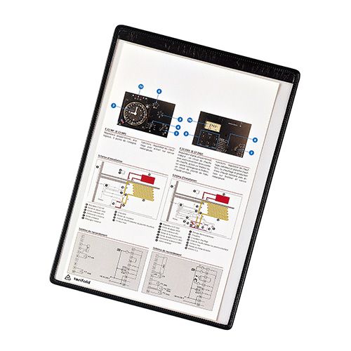 Магнитни джобове Djois, A4, черна рамка, опаковка 5 бр. — Joya.bg 1