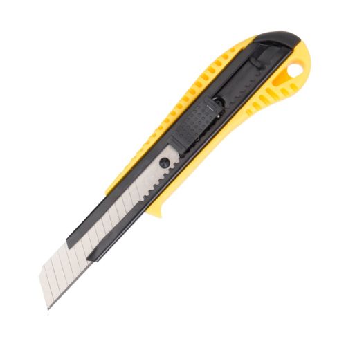 Макетен нож Deli TOOLS, EDL003, SK5, 160х40х28 мм,18 мм, метален водач, заключване — Joya.bg 1