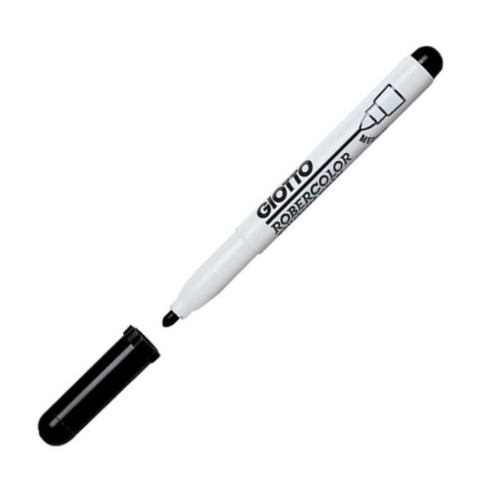 Маркер за бяла дъска GIOTTO Robercolor Medium, объл връх 4 мм, черен 1