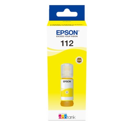 Мастилена бутилка Epson Yellow 112 за L6580/EcoTank M15140/L6570/L6550/L15160/L15150/L11160, 6000 к. 1