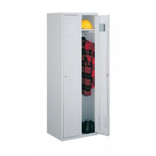 Метален гардероб Malow Sum 320W, двоен с рафт и лост, 1800х600х500 мм — Joya.bg