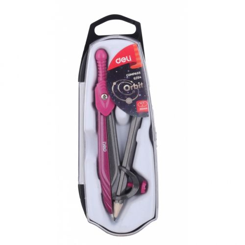 Метален пергел с молив Deli Orbit EG20402, асорти цветове — Joya.bg 1