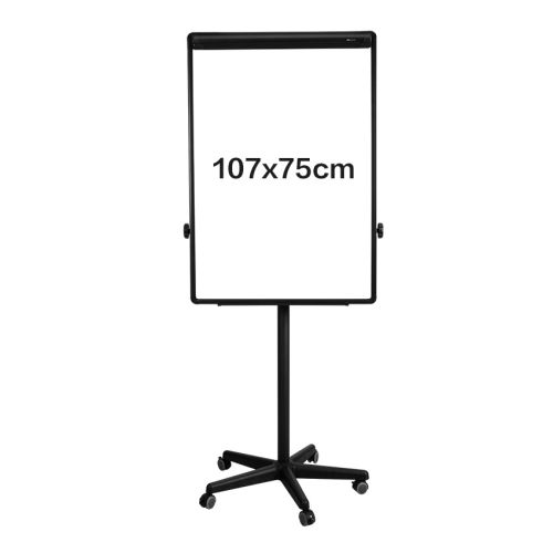Мобилен флипчарт Deli EV130, магнитен, стойка с колела, дъска 1067х750 мм — Joya.bg 1