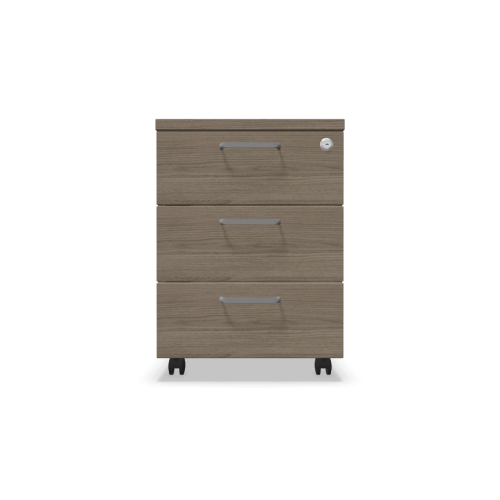 Мобилен контейнер с три чекмеджета Easy Space 3D, 430х480х600мм, ПДЧ 18 мм, дъб Виченца 1