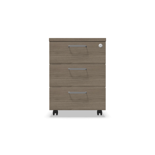 Мобилен контейнер с три чекмеджета Easy Space 3D, 430х600х600мм, ПДЧ 18 мм, дъб Виченца 1