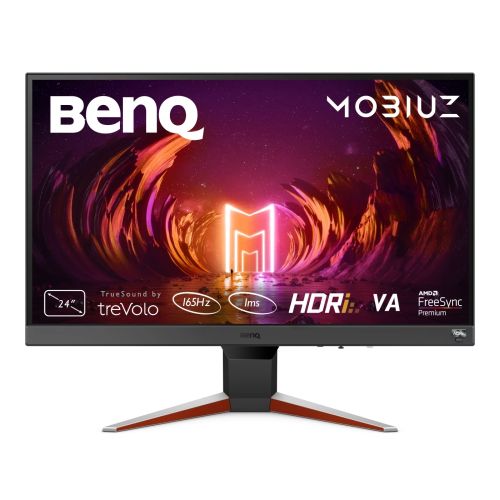 Монитор BenQ MOBIUZ EX240N, 23.8&quot;, VA, 1ms, LED, FHD, 1920x1080, AG, HDMI, DisplayPort, сребрист 1