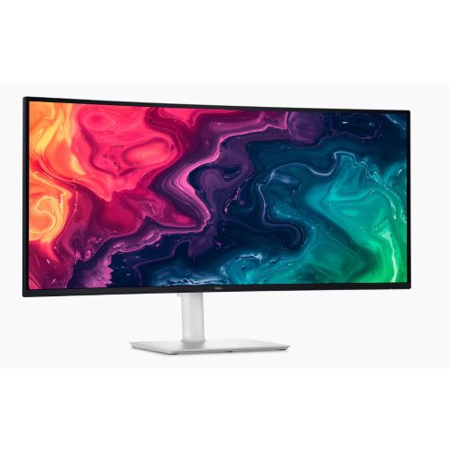 Монитор Dell S3425DW, 34&quot;, VA, 1ms, Curved, LED, 3440x1440, Anti-Glare, 2xHDMI, USB-C, черен 1