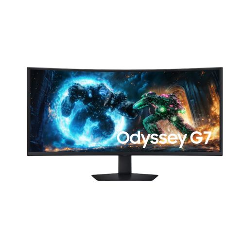 Монитор Samsung Odyssey G7 LS40FG750, 40&quot;,VA, Curved, LED, WUHD, 5120x2160, AG, HDMI, DP, USB, черен 1