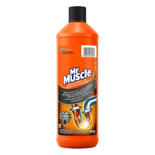 Мултифункционален гел за канали Mr. Muscle, 1 л 2