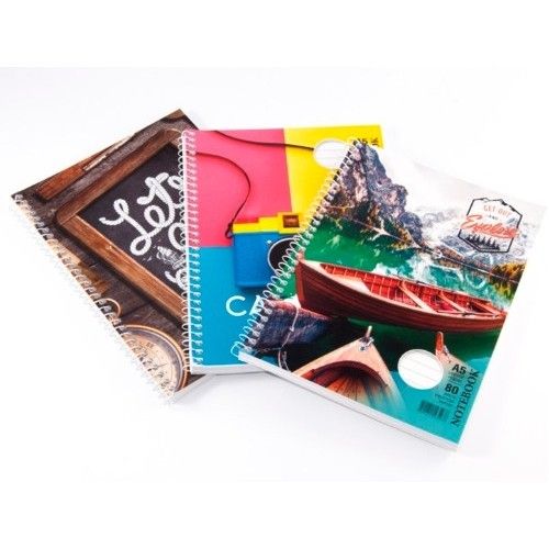 MultiPrint тетрадка със спирала A5, 80 л, линиран офсет — Joya.bg 1