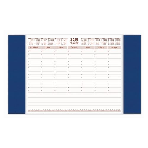 Настолен седмичен планер Lastva Business Desk Map, A2, 40 листа, офсет 70г, английски език — Joya.bg 1