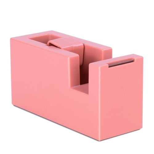 Настолен тиксодържач Deli NuSign ENS121, 114x45x93 мм, за ленти до 19 мм х 33 м, розов — Joya.bg 1