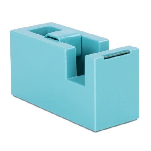 Настолен тиксодържач Deli NuSign ENS121, 114x45x93 мм, за ленти до 19 мм х 33 м, светлосин — Joya.bg 1