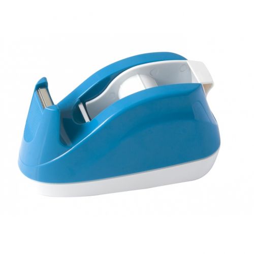 Настолен тиксодържач Deli Vivid E808, 123x57x65 мм, за ленти до 19 мм х 33 м, син — Joya.bg 1