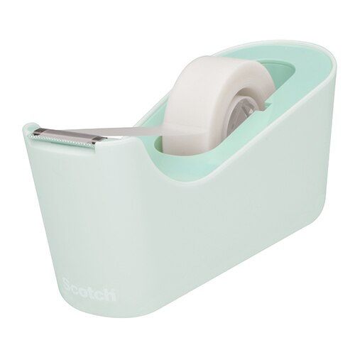 Настолен тиксодържач Scotch C18M Green mint, за 19 мм х 33 м, 73х162х64 мм, зелен — Joya.bg 1