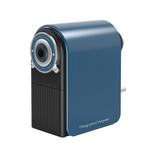 Настолна единична острилка с контейнер Deli EH514, 7 нива на острене, ф 8 мм, 135х64х122 мм, синя — Joya.bg 1