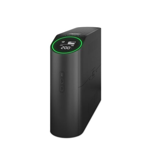 Непрекъсваем ТЗИ APC Back-UPS Pro, 2200VA/ 1320W, за гейминг, LCD, 2+4 извода шуко, черен 1