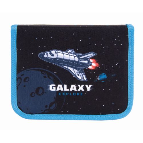 Несесер без пълнеж PULSE Galaxy, едно отделение и два капака, т. син — Joya.bg 1