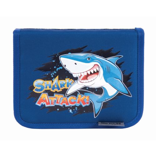 Несесер без пълнеж PULSE Shark Attack, едно отделение и два капака, син — Joya.bg 1