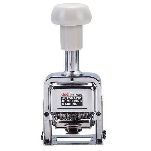 Номератор Deli Easy E7506, автоматичен, с 6 цифри — Joya.bg 1