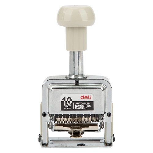Номератор Deli Easy E7510, автоматичен, с 10 цифри — Joya.bg 1