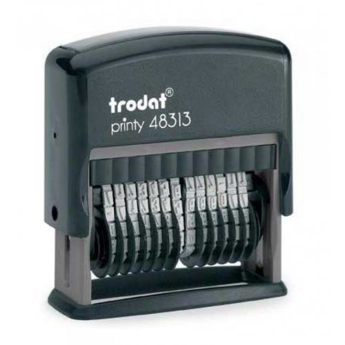 Номератор Trodat Professional 48313, с 13 цифри, височина на шрифта 3.8 мм, син тампон — Joya.bg