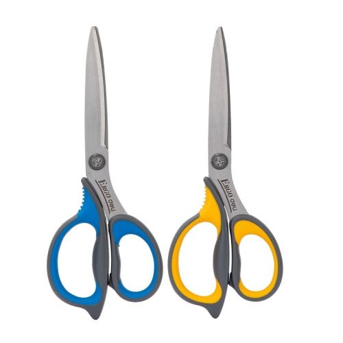 Ножица Deli Ergo, E77759, 170 мм, с ергономични грип дръжки — Joya.bg 1