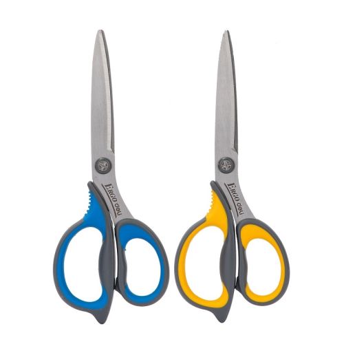 Ножица Deli Ergo, E77759, 210 мм, с ергономични грип дръжки — Joya.bg 1