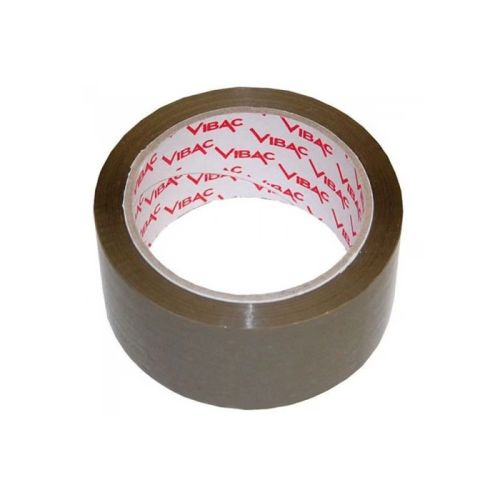 Опаковъчна лента VIBAC, хотмелт, кафява, 48 мм x 60 м