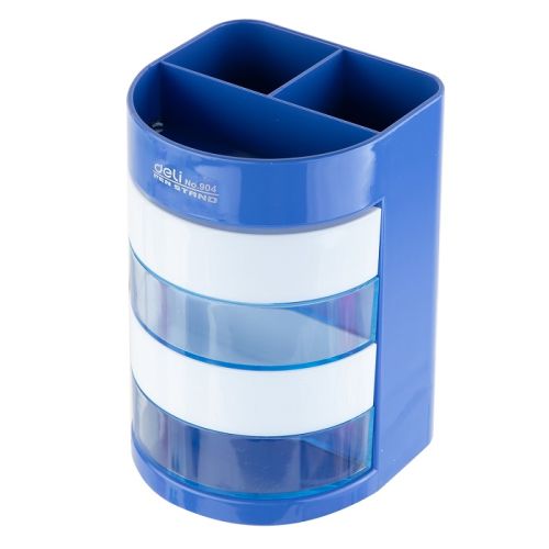 Органайзер за бюро Deli Multi, E904, 7 отделения, D85x127 мм, цветен — Joya.bg 1