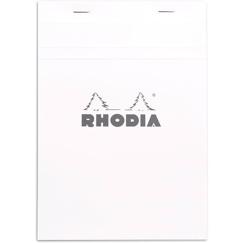 Пад с телчета RHODIA White N°16 16201C, А5, 80 л., офсет с точки 80 г, микроперфорация
