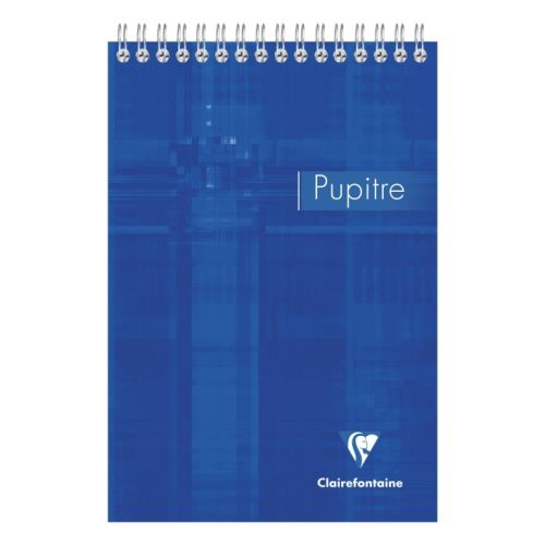 Пад със спирала Clairefontaine Puritre, А5, 80 л., линиран офсет 90 г, микроперфорация 1