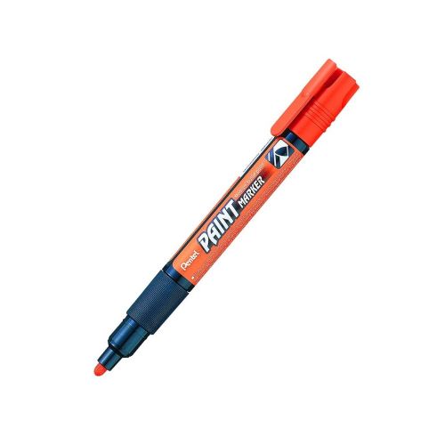 Paint маркер Pentel MMP20, объл връх 4 мм, оранжев — Joya.bg