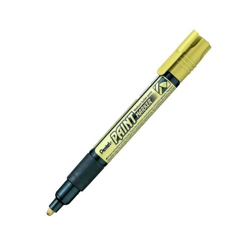 Paint маркер Pentel MMP20, объл връх 4 мм, златен — Joya.bg