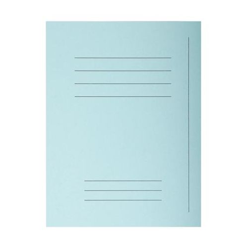 Папка Exacompta Forever 220, рециклиран картон 220 г, A4, 24 x 32 см, с печат, светлосиня 1