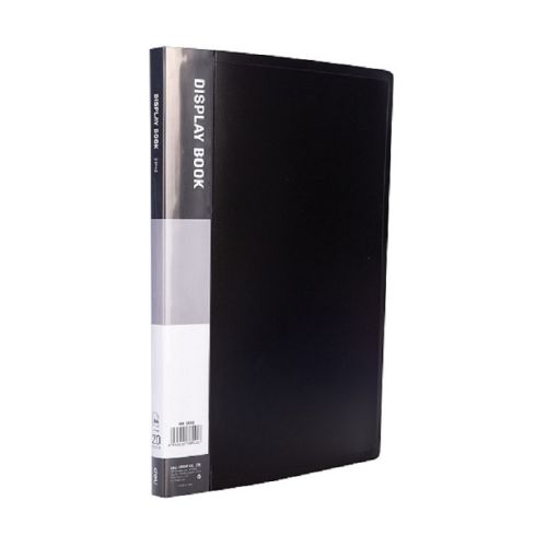 Папка с 20 джоба Deli Classic, E38145, A4, PP, черна — Joya.bg 1