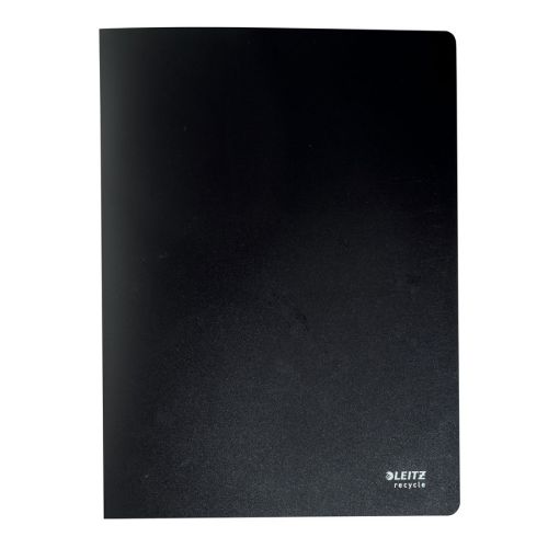 Папка с 20 джоба LEITZ Recycle, A4, рециклиран РР, черна — Joya.bg 1