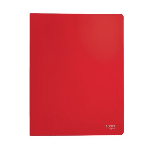 Папка с 20 джоба LEITZ Recycle, A4, рециклиран РР, червена — Joya.bg 1