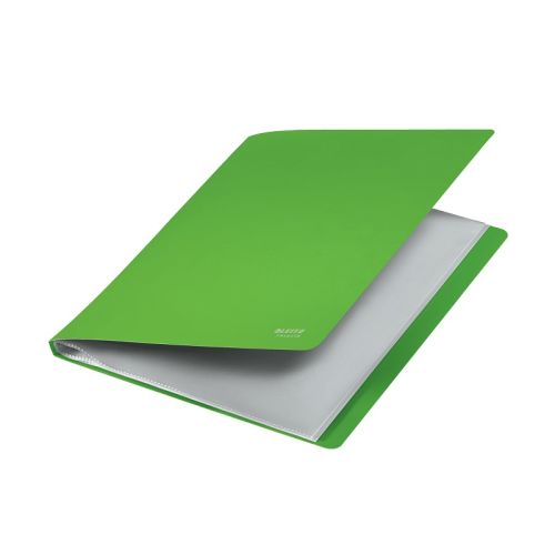 Папка с 20 джоба LEITZ Recycle, A4, рециклиран РР, зелена — Joya.bg 1