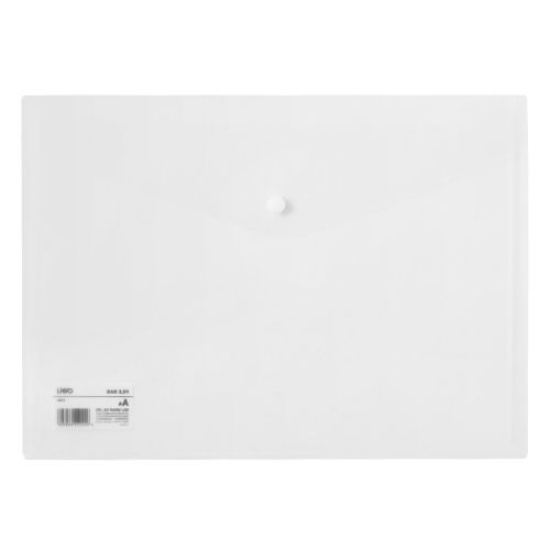 Папка с копче Deli, EF705, A4, PP 130 mic, кристална, безцветна — Joya.bg 1