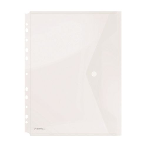 Папка с копче и европерфорация DONAU, A4, PP 200 mic, кристална, прозрачна — Joya.bg 1