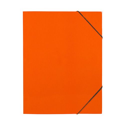 Папка с ластик RedH, A4, картон 350 г с UV лак, оранжева — Joya.bg 1